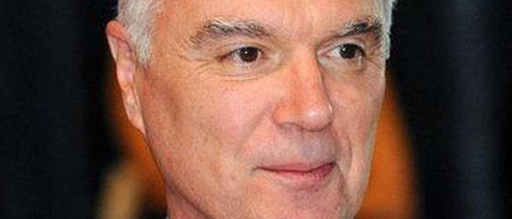 Der Musiker David Byrne wurde als Sänger der Talking Heads bekannt.