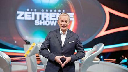 Johannes B. Kerner bei der Premier zu seiner "Zeitreise-Show"