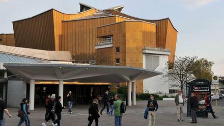 Die Berliner Philharmonie, das Zirkuszelt aus Holz.