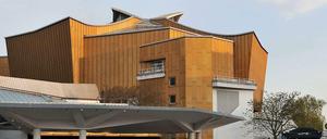 Die Berliner Philharmonie, das Zirkuszelt aus Holz.