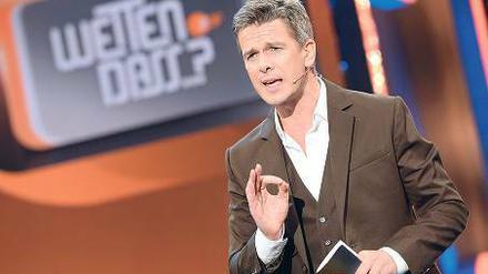 Soll witziger werden. Markus Lanz feilt am Konzept von „Wetten, dass..?“. Foto: dpa