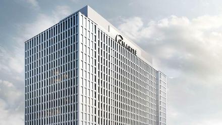Und irgendwann soll sie so schön hell aussehen: die Charité in Berlin-Mitte.