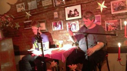 Lesewoche 2012: Lesung von Heiko Werning und Thilo Bock im Café am Ufer