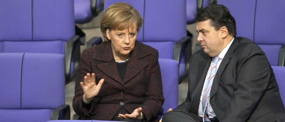 Fahrplan zur Regierung. Die SPD wartet nun auf Vorschläge der Union zur Finanzierung von Ausgaben für Infrastruktur und Bildung.