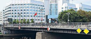 Die Berliner Jannowitzbrücke.