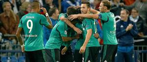 Jubel-Schalker unter sich.