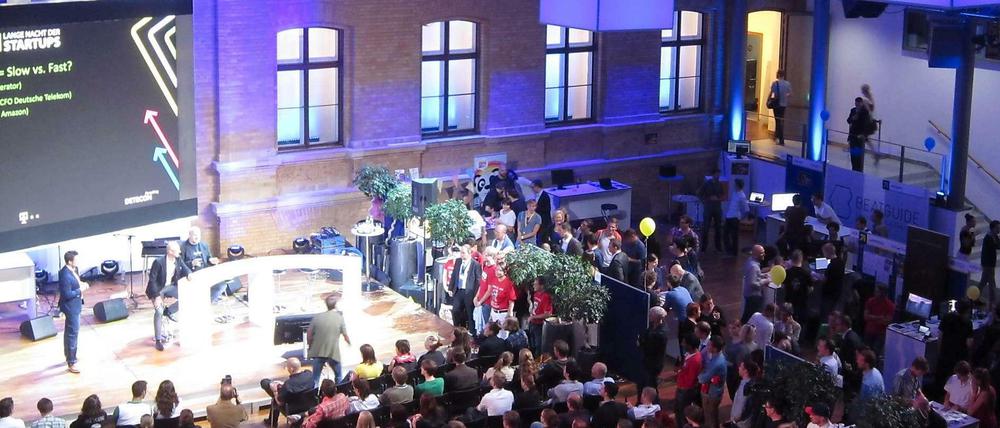 Angesagt. Der Andrang bei der Langen Nacht der Start-ups überstieg die Kapazitäten.