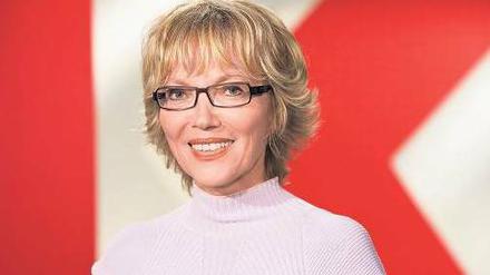 Moderatorin Luzia Braun.