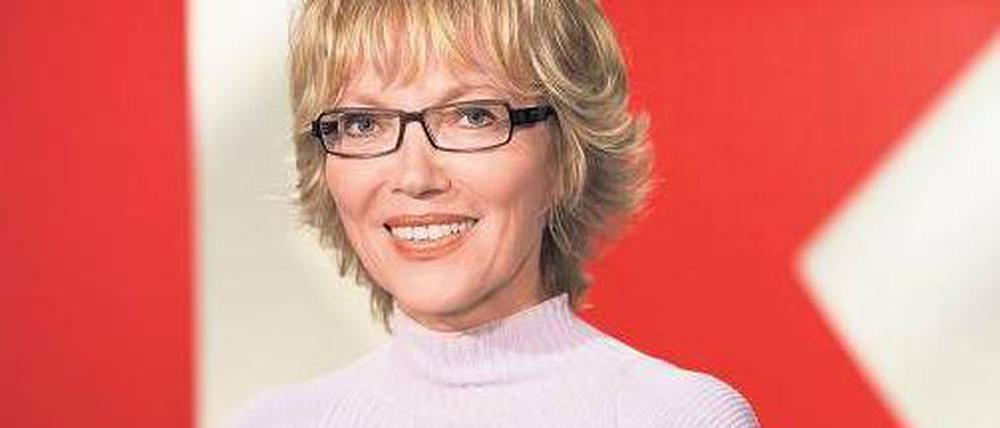 Moderatorin Luzia Braun.
