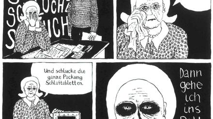 Gefühl und Härte: Eine Szene aus dem Buch.