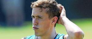 Ausgeschlafener Spätstarter: Max Kruse (25) kam über Bremen, St. Pauli und Freiburg in diesem Sommer zu Borussia Mönchengladbach. Am 29. Mai gab er gegen Ekuador (4:1) sein Debüt in der Nationalelf und erzielte drei Tage später beim 3:4 in Washington gegen die USA sein erstes Tor.