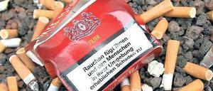 Künftig sollen auf den Packungen Fotos von Krebstumoren zu sehen sein.