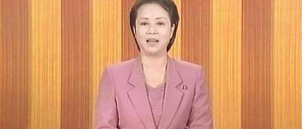 Totale Tristesse. Propaganda und endlose Dokus über die Herrscherfamilie bestimmen das nordkoreanische TV-Programm. Ausländische Filme zu sehen ist streng verboten. Foto: dpa