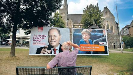 Wen wählen? Jüngsten Umfragen zufolge sind um die 40 Prozent der Bürger noch unentschlossen, wem sie ihre Stimme geben.
