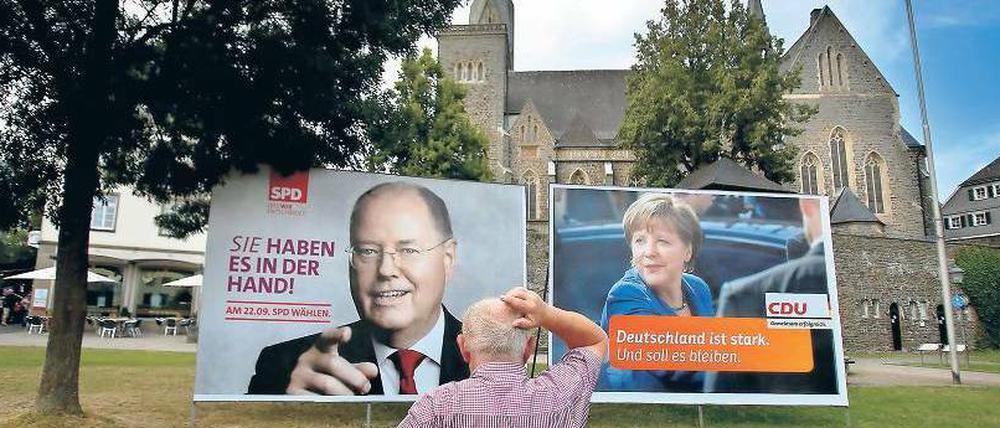 Wen wählen? Jüngsten Umfragen zufolge sind um die 40 Prozent der Bürger noch unentschlossen, wem sie ihre Stimme geben.