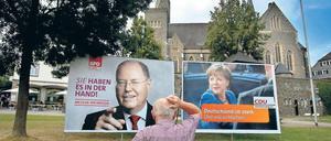 Wen wählen? Jüngsten Umfragen zufolge sind um die 40 Prozent der Bürger noch unentschlossen, wem sie ihre Stimme geben.