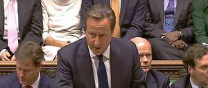 Cameron ließ das Unterhaus über einen möglichen Militärschlag in Syrien abstimmen - und scheiterte.