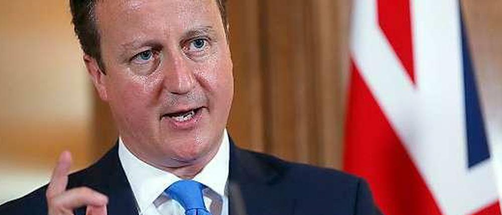 Der britische Premier David Cameron soll die Schikanen gegen die Zeitung "The Guardian" persönlich angeordnet haben.