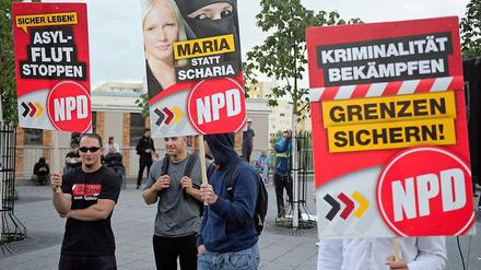 Am Sonnabend will die NPD gegen die Einrichtung des Flüchtlingsheimes demonstrieren.
