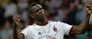 Etappenziel. Mario Balotelli und der AC Mailand haben die Gruppenphase der Champions League erreicht.