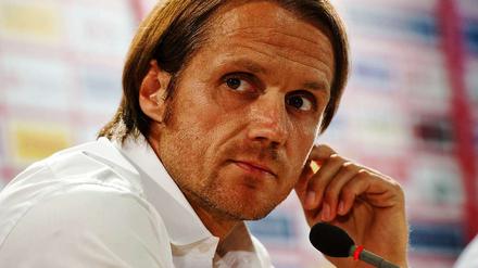 Der neue beim VfB. Thomas Schneider.
