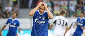 Nicht zu fassen. Der Schalker Christian Clemens.
