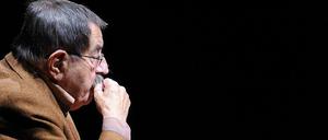 Günter Grass rechnet mit Oskar Lafontaine ab. 