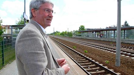 Wer bleibt auf der Strecke? Heiko Müller, Bürgermeister in Falkensee, der am "schnellsten wachsenden Stadt Deutschlands" (Eigenwerbung).