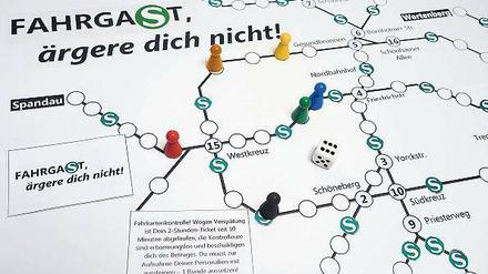 Die S-Bahn ist ja oft nur mit Humor zu ertragen. Na dann: Das Spiel „Fahrgast ärgere dich nicht“ zum Herunterladen finden Sie hier. 
