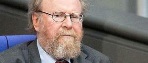 Bundestagsvizepräsident Wolfgang Thierse (SPD) sieht nur geringe Chancen auf ein Linksbündnis.