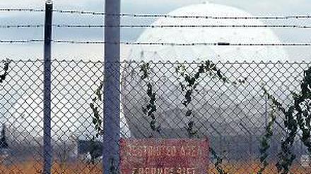 Wer horcht da noch? Die ehemalige NSA- Basis in Bad Aibling in Bayern. Foto: Reuters