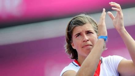 Letzter Applaus. Natascha Keller beendet ihre aktive Karriere.