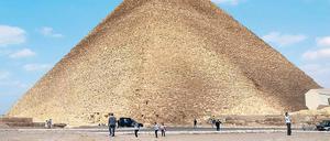 Die Pyramiden von Gizeh sind 15 Kilometer vom Kairoer Stadtzentrum entfernt.