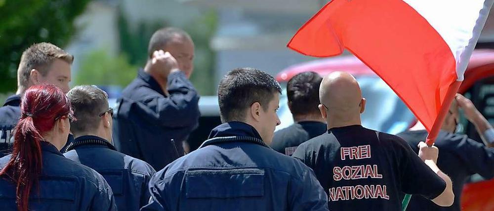 Die Staatsanwaltschaft ermittelt schon ein halbes Jahr gegen eine mutmaßliche rechtsextremistische Vereinigung namens "Werwolf Kommando".
