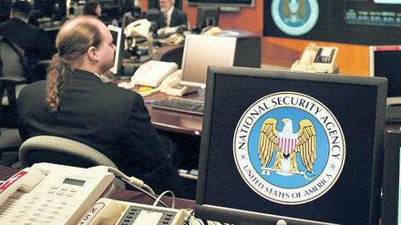 Ein Blick in einen Operationsraum in der Zentrale der National Security Agency in Maryland.
