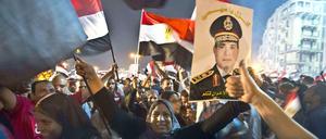 Kundgebung für die Militärs Anfang Juli auf Kairos Tahrir-Platz