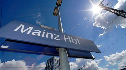 Hauptbahnhof Mainz.