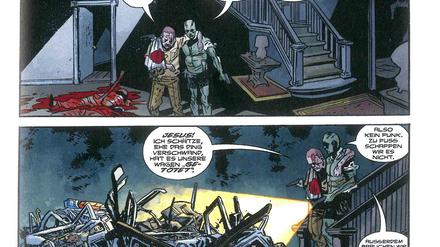 Welt der Superlative: Eine Seite aus „Geschichten aus dem Hellboy-Universum II“.