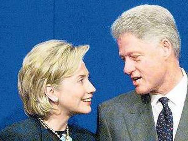 Hillary und Bill Clinton.