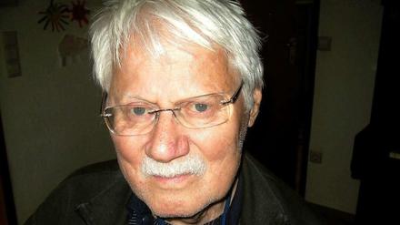 Juniabschied. Der Dichter Rolf Haufs, aufgenommen am 26.6.2013.