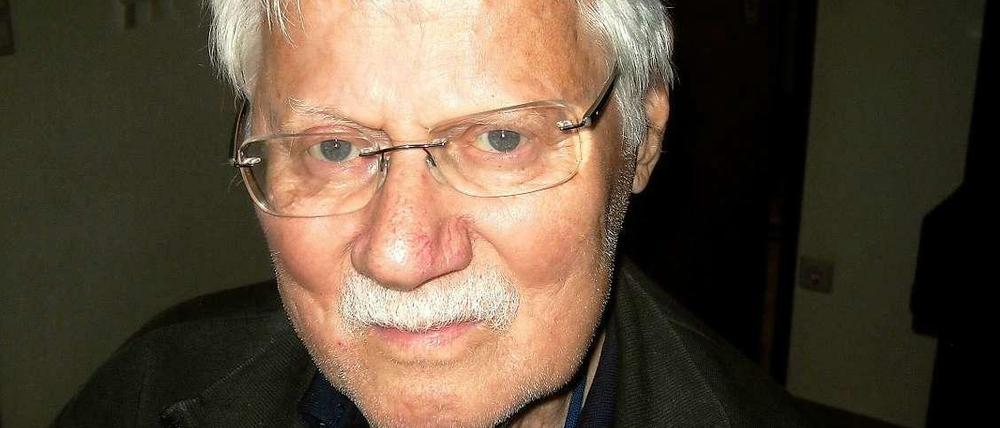 Juniabschied. Der Dichter Rolf Haufs, aufgenommen am 26.6.2013.