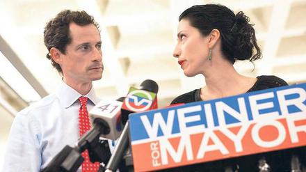 Sex und Politik: Anthony Wiener und Huma Abedin.