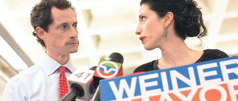Sex und Politik: Anthony Wiener und Huma Abedin.