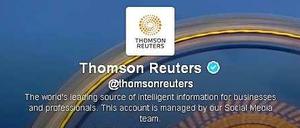 Der Twitteraccount von Reuters läuft mittlerweile wieder wie gewohnt weiter.