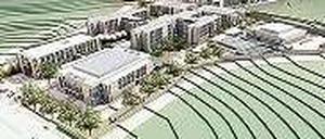 Plan für den Campus der Türkisch-Deutschen Universität.
