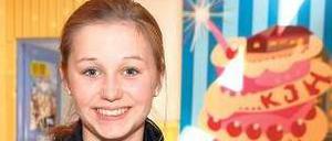 Einsatzbereit. Jessica Sauerbrei macht eine Ausbildung zur Ernährungs- und Versorgungsassistentin – und hilft Kindern.