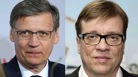 Günther Jauch (links) und Béla Réthy .