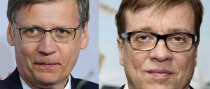 Günther Jauch (links) und Béla Réthy .