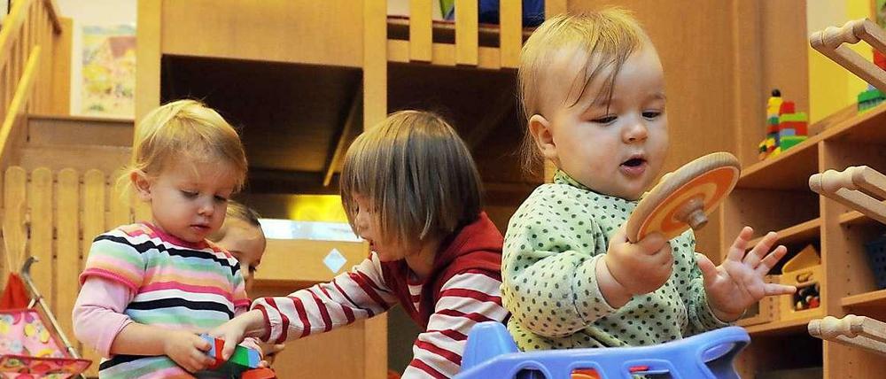 Ab dem 1. August haben alle Eltern von auch sehr kleinen Kindern einen Rechtsanspruch auf einen Kindergartenplatz.