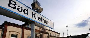 Kleinstadtbahnhof. Bad Kleinen in Mecklenburg-Vorpommern